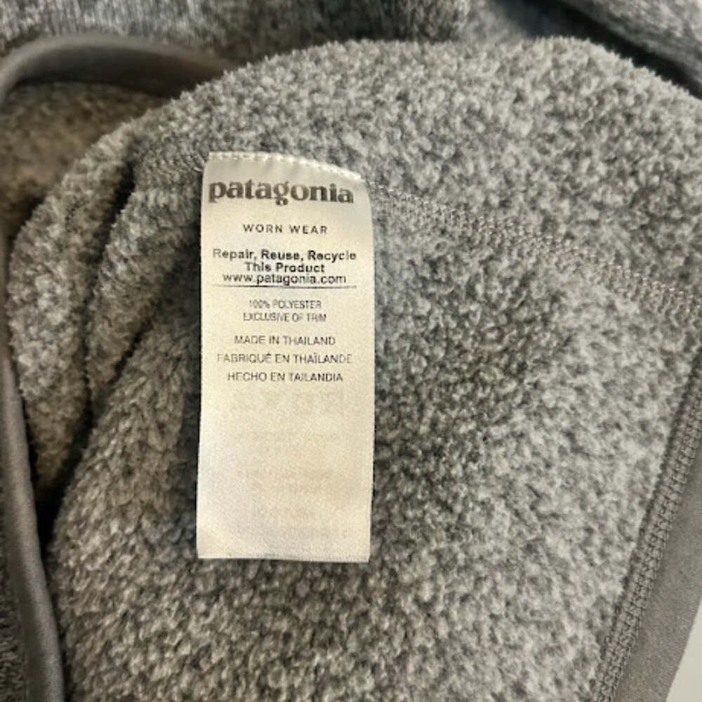 Patagonia Sweater Womens Small Better Sweater Fleece 1/4 Zip Pullover Outdoors - Picture 4 of 5